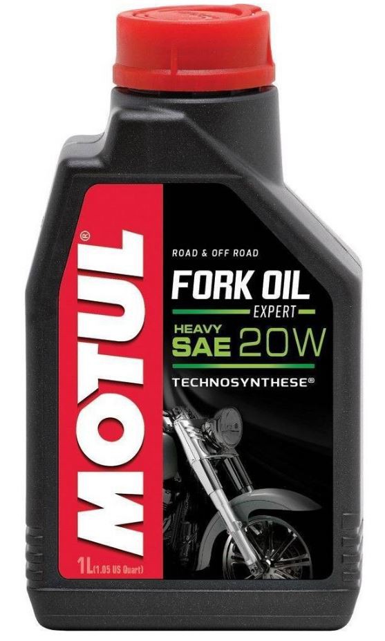 Huile Motul Fork Oil Heavy 20W 1 Litre, pour fourche moto
