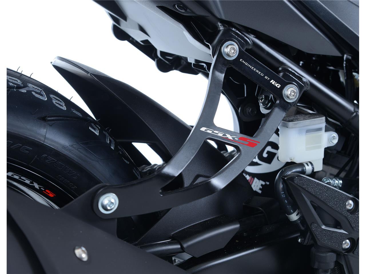 Support de Silencieux R&G pour GSX-S 750 (17-20) - EH0078BK