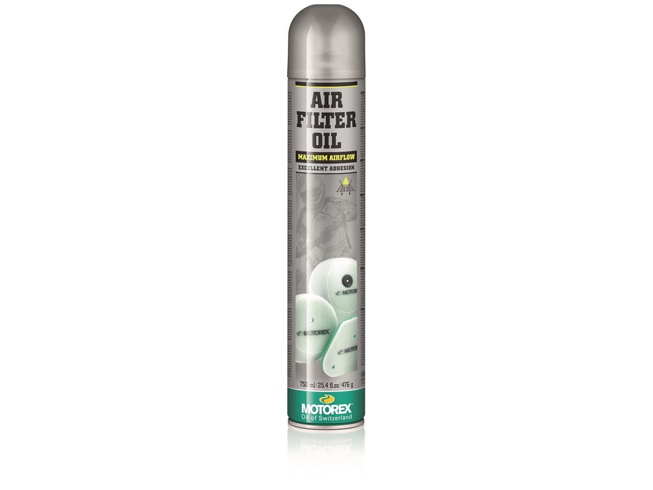 Huile Lubrifiante pour Filtre à Air MOTOREX AIR FILTER OIL Spray - 750ml