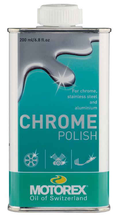 Chrome Polish Motorex, Nettoie et Rénove l'alu, le chrome et l'acier