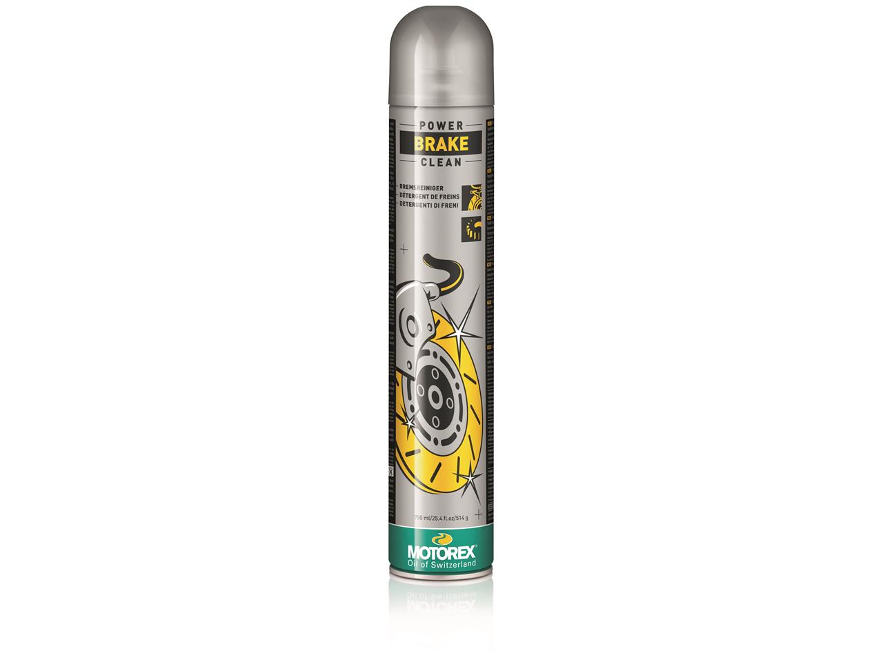 Motorex Power Brake Clean, nettoyant frein et plaquette Moto - 750 ml