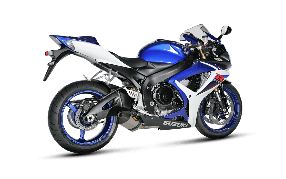 Silencieux Carbone Akrapovic pour GSX-R 600 (06-07) GSX-R 750 (06-07) S-S6SO5-TC