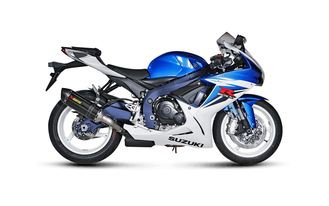 Silencieux Carbone Akrapovic Homologué GSX-R 600 (11-17) GSX-R 750 (11-17) S-S6SO8-HZC