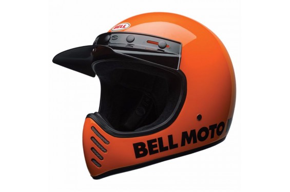 Casque Moto Cross BELL MOTO-3 CLASSIC NEON Orange