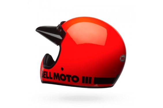 Casque Moto Cross BELL MOTO-3 CLASSIC NEON Orange