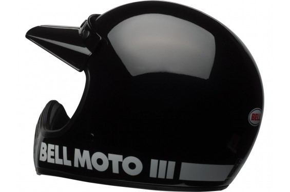 Casque Moto Cross BELL MOTO-3 CLASSIC Noir