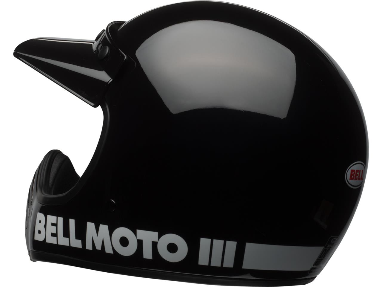 Casque Moto Cross BELL MOTO-3 CLASSIC Noir