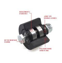 Roulette de Chaîne supérieur All Balls pour YZ250 F (01-23) YZ400 F (98-99) YZ426 F (00-02) YZ450 F (03-23) - 79-5008