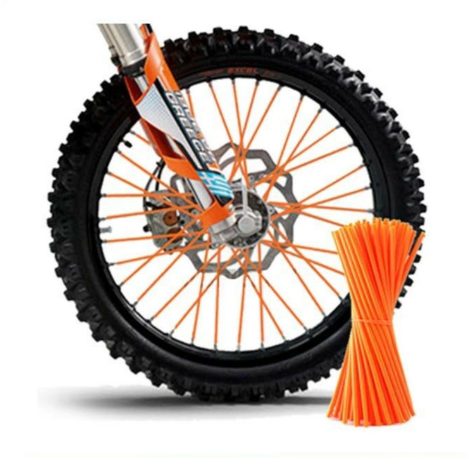 Couvre Rayon Orange pour Motocross et enduro