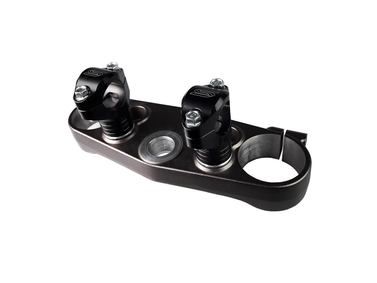 Pontet Réglable pour tés de fourche Ø28,6mm pour Honda CRF250 X (04-17) CRF450 X (04-17)