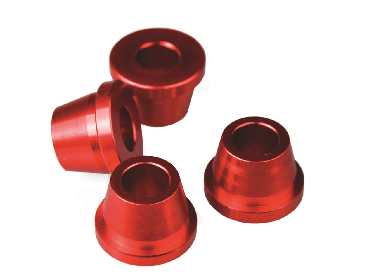 Entretoise de pontet Alu Scar Rouge pour Suzuki RM125 (05-09) RM250 (02-09)