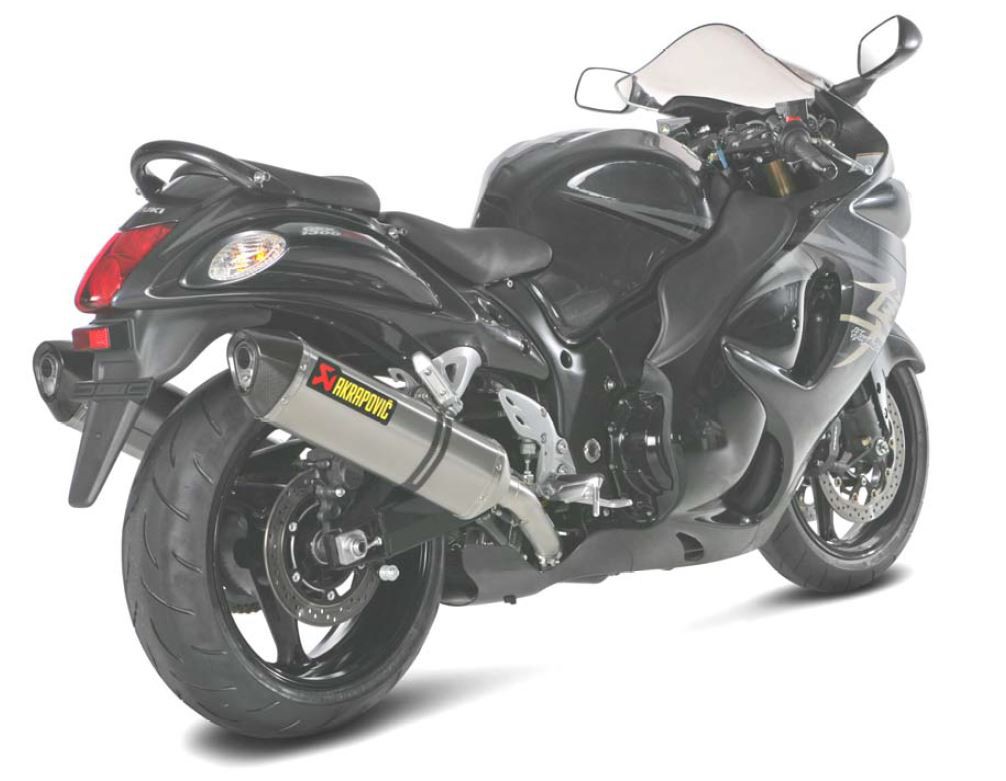 Silencieux Carbone Akrapovic Homologué Hayabusa 1340 (08-17) S-S13SO2-HRC