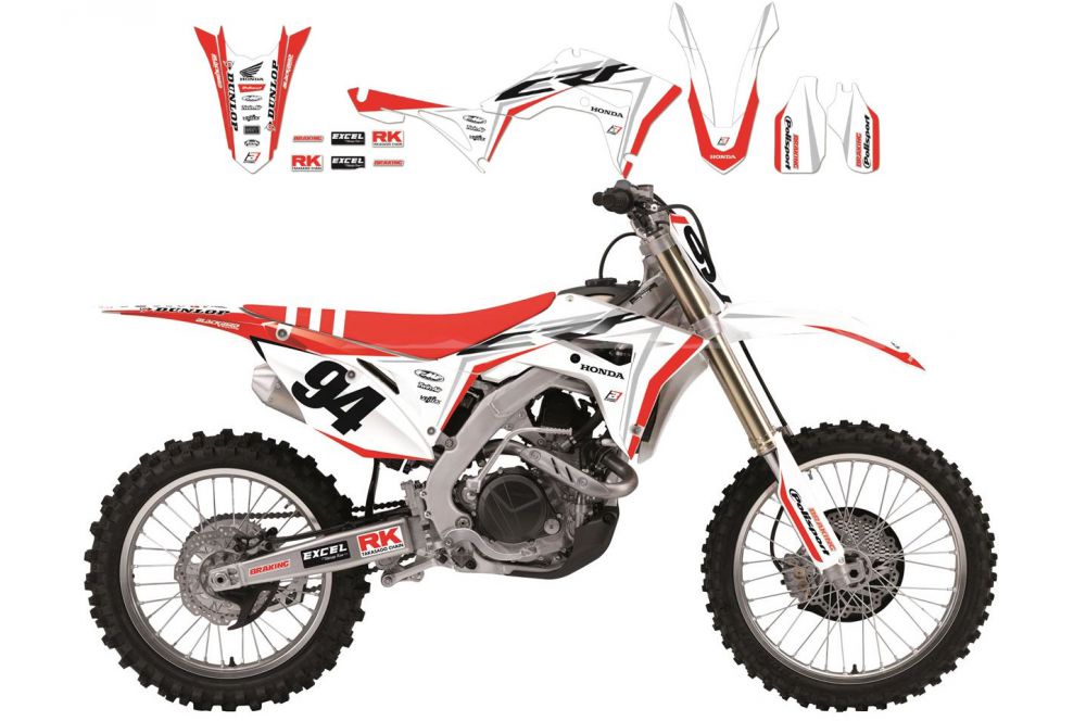 MXG Racing Black Gripper Seat Cover For Honda CRF250 (2018-21) & CRF450 (2017-20)