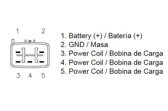 Redresseur / Régulateur Quad TECNIUM pour Yamaha YFM 250 Bruin (05-06)