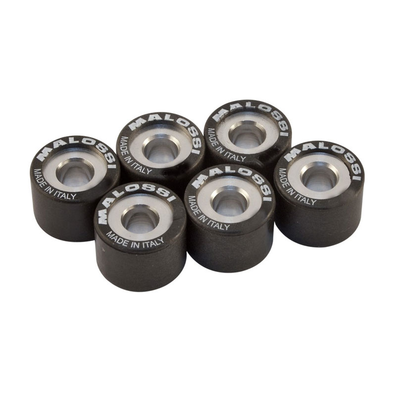 Jeu de 6 Galets Malossi 17x12 de 6.5Grs