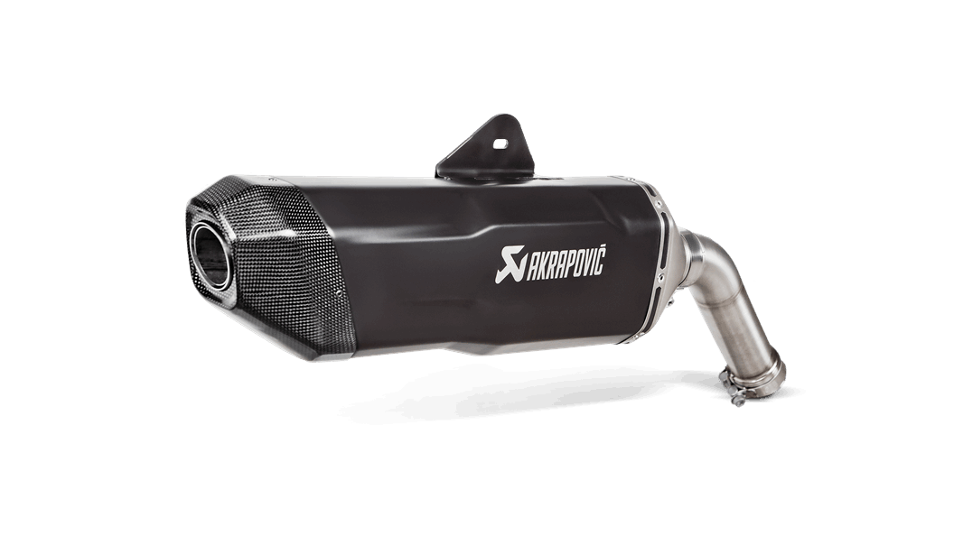 Silencieux Titane Akrapovic Homologué pour F 750 GS (18-23) S-B8SO8-HFBFCTBL