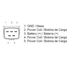 Redresseur / Régulateur Moto pour Honda VT750 C Shadow Aero (04-08)