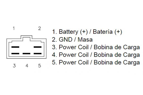 Redresseur / Régulateur Moto pour Yamaha XVS 650 Dragstar (01-15) Redresseur / Régulateur Moto pour Yamaha XVS 650 Dragstar (01-15)