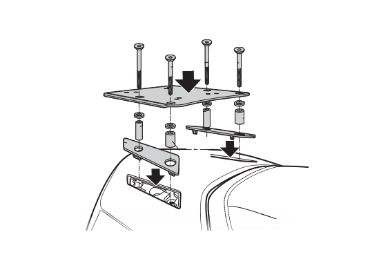 Support Top Case Shad pour Honda GL 1800 Goldwing (18-24) Support Top Case Shad pour Honda GL 1800 Goldwing (18-24)