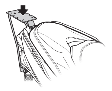 Support Top Case Scooter pour Yamaha X-Max 125, X-Max 300 et X-Max 400 (18-21)