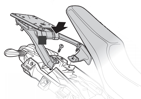 Support Top Case Shad pour Suzuki V-Strom 250 (17-21)