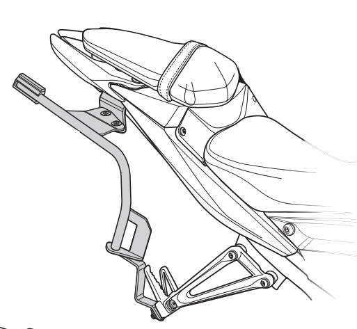 Support de Valise Shad 3P System pour Yamaha MT-03 (15-20)