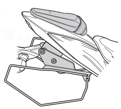 Support sacoches latérales Shad "Side Bag Holder" pour Suzuki GSX-S 750 (17-21)