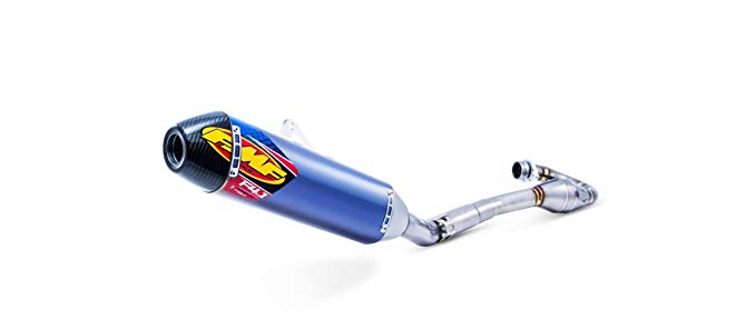 Ligne d'Échappement FMF Megabomb Factory 4.1 RCT titane bleu pour Suzuki RM-Z 450 (18-22)