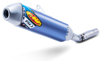 Silencieux FMF Factory 4.1 RCT Titane bleu pour Husqvarna FC250 (16-18) FC350 (16-18) FC450 (16-18)