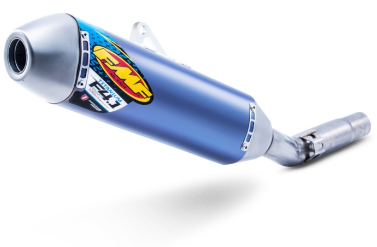 Silencieux FMF Factory 4.1 RCT Titane bleu pour KTM SX-F250 (16-18) SX-F350 (16-18) SX-F450 (16-18)