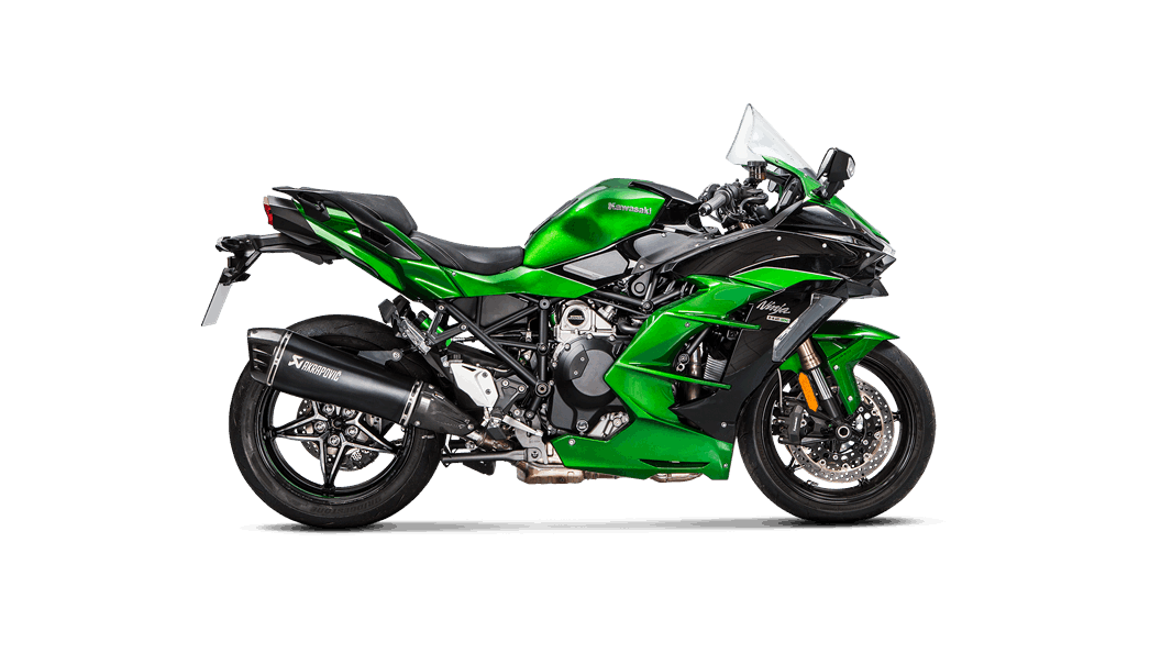 Silencieux Titane Akrapovic Homologué pour H2 SX (18-20) S-K10SO21-HRAABL