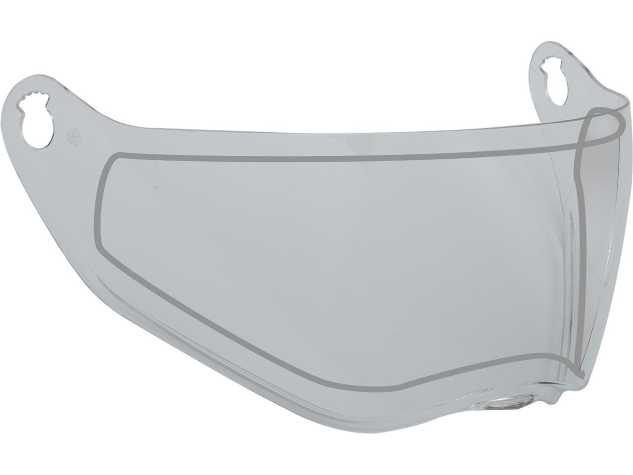 Double Visière Neige Incolore pour Casque Moto BELL MX-9 ADVENTURE