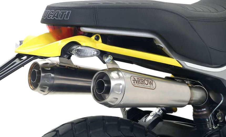 Silencieux ARROW Pro-Race pour Ducati Scrambler 1100 (18-20)