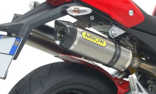 Silencieux "Homologué" ARROW Street Thunder pour Ducati Monster 1100 (09-10)