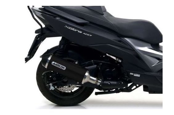 Silencieux ARROW Race-Tech pour Kymco Xciting 400i (17-18) Silencieux ARROW Race-Tech pour Kymco Xciting 400i (17-18)