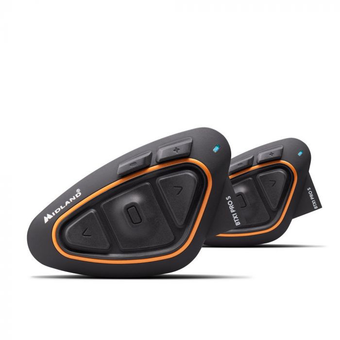 Intercom Moto MIDLAND BTX1 PRO S TWIN Noir - Orange