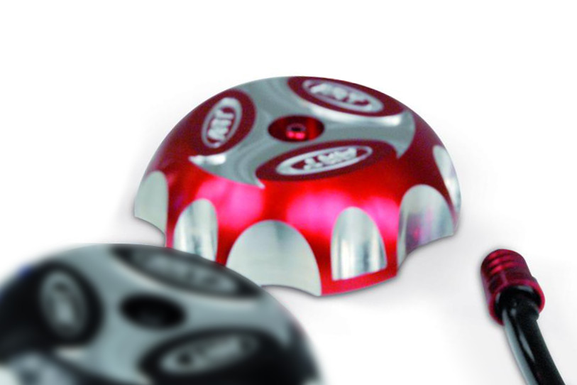 Bouchon de Réservoir Rouge pour Kawasaki KX65 (99-18) KX85 (99-13) KX125 (99-09)