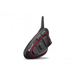 Intercom Moto MIDLAND BT MESH SINGLE Noir - Rouge