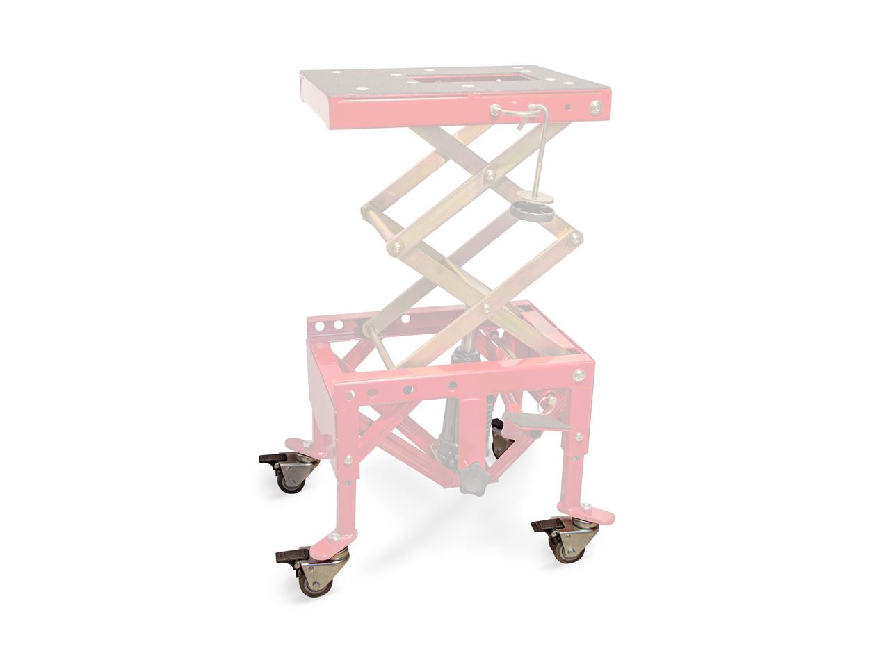 Roues avec Frein pour Lève-Moto Hydraulique