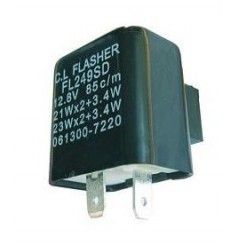 Centrale Clignotant Moto 2 Broches 12V - 21W