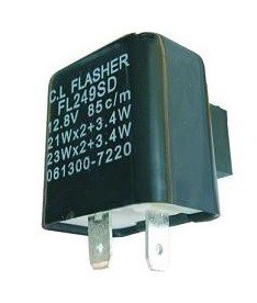 Centrale Clignotant Moto 2 Broches 12V - 21W