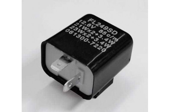 Centrale Clignotant Moto 2 Broches 12V - 21W