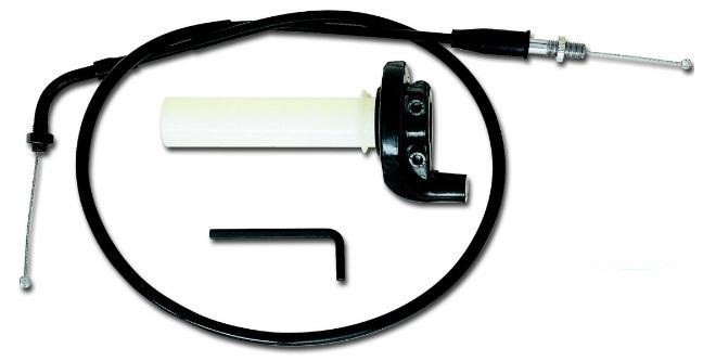 Kit Poignées Quad CR-COMPETITION + Câbles MOTION PRO pour Yamaha Warrior / Big Bear / 400 4x4