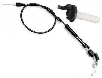 Kit Poignées Quad CR-PRO LOISIR + Câbles MOTION PRO pour Suzuki LT-R 450 (06-09)