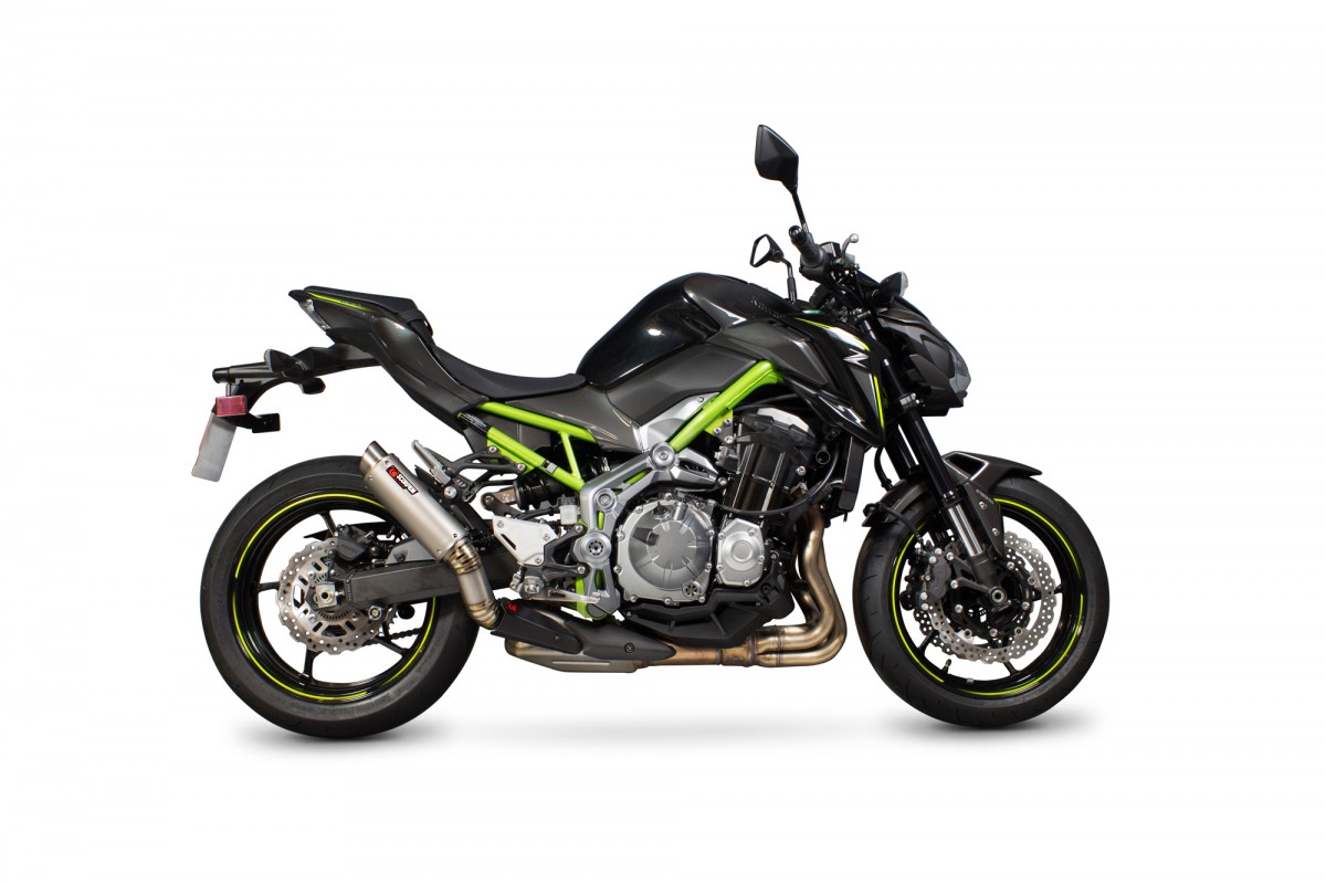 Silencieux Scorpion RP-1 GP Titane pour Kawasaki Z900 (17-19)