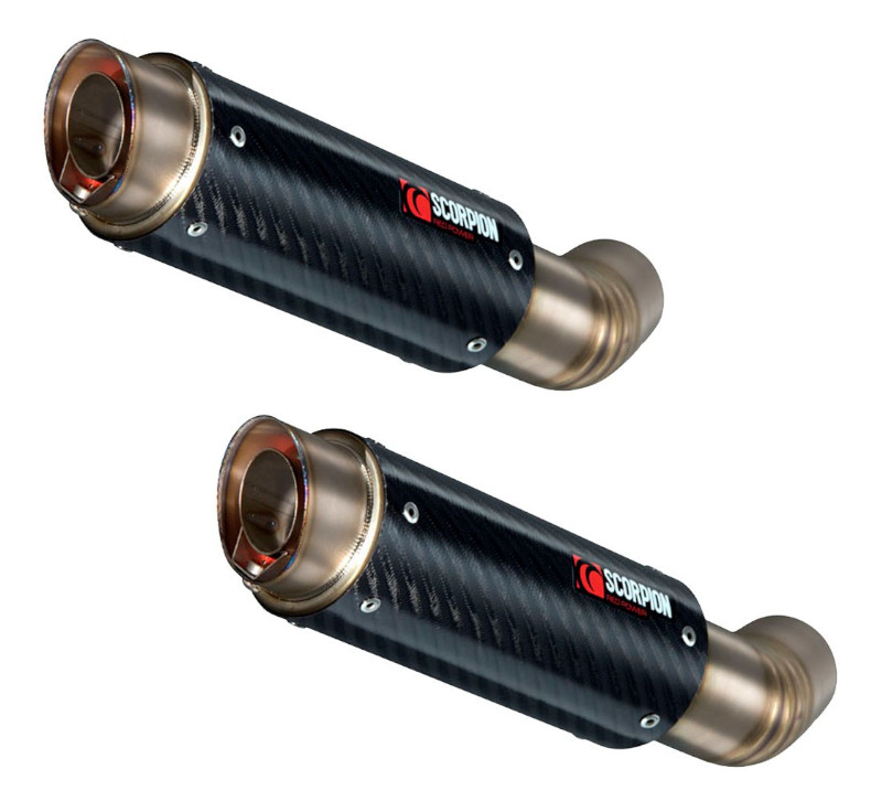 Silencieux Scorpion RP-1 GP Carbone pour Kawasaki Z1000 (14-19)