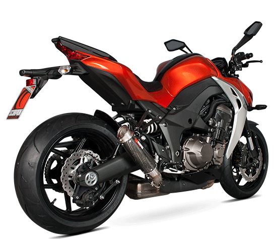 Silencieux Scorpion RP-1 GP Carbone pour Kawasaki Z1000 (14-19)