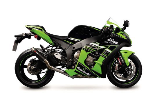 Silencieux Scorpion RP-1 GP Carbone pour Kawasaki ZX10R (16-20) ZX10RR (17-19) Silencieux Scorpion RP-1 GP Carbone pour Kawasaki ZX10R (16-20) ZX10RR (17-19)