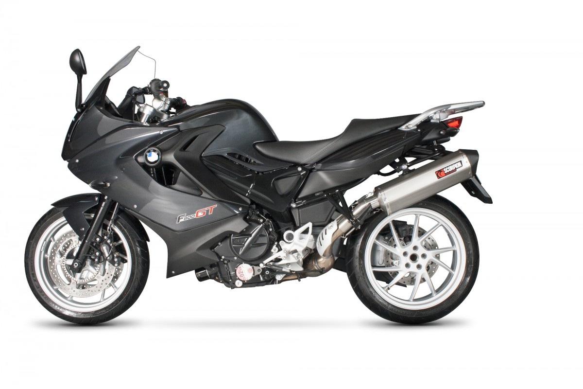 Silencieux d'échappement Moto Scorpion Serket Inox pour BMW F800 GT, R (13-16)