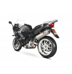 Silencieux d'échappement Moto Scorpion Serket Inox pour BMW F800 GT, R (13-16)
